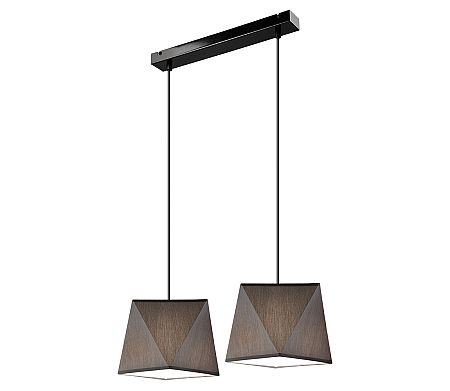 Lamkur Csillár zsinóron CARLA 2xE27/60W/230V