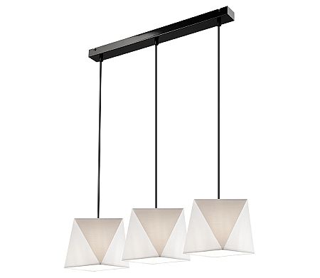 Lamkur Csillár zsinóron CARLA 3xE27/60W/230V