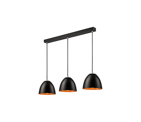 Lamkur Csillár zsinóron LIVIA 3xE27/60W/230V