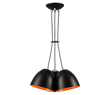 Lamkur Csillár zsinóron LIVIA 3xE27/60W/230V