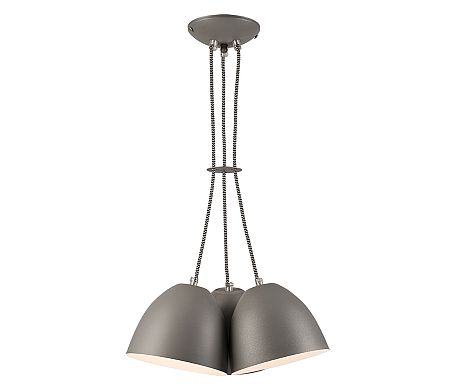 Lamkur Csillár zsinóron LIVIA 3xE27/60W/230V