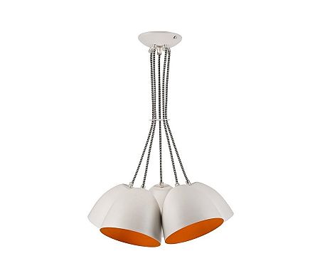Lamkur Csillár zsinóron LIVIA 5xE27/60W/230V