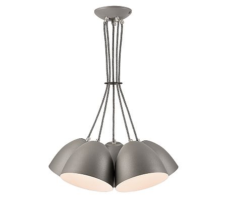 Lamkur Csillár zsinóron LIVIA 5xE27/60W/230V