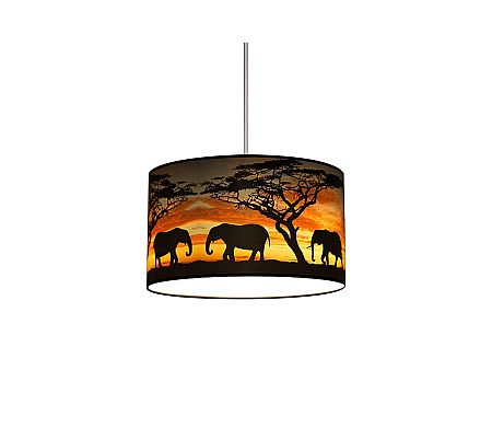 Lampdar Csillár AFRICA1xE27/60W/230V