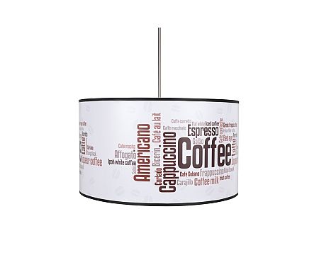 Lampdar Csillár COFFEE 1xE27/60W/230V