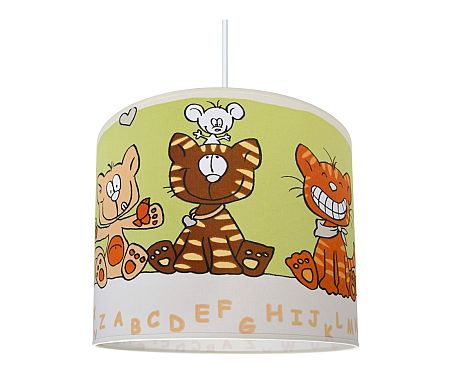 Lampdar Gyerek csillár ANIMALS 1xE27/60W/230V