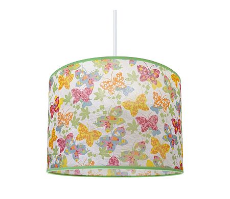 Lampdar Gyerek csillár BUTTERFLY 1xE27/60W/230V