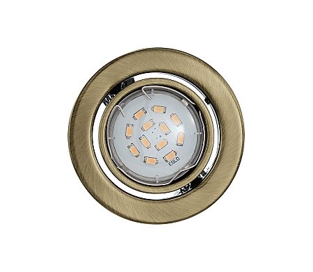 LED mennyezeti lámpa IGOA 1xGU10/5W/230V bronz