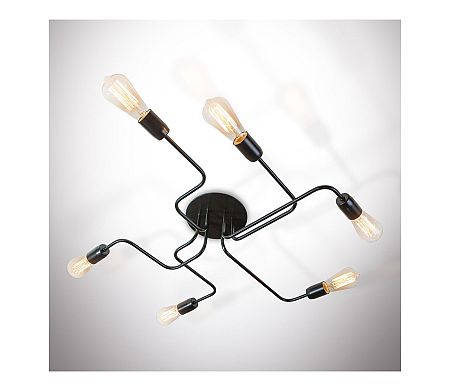 Light4home Csillár ELECTRICO 6xE27/40W/230V 76 cm