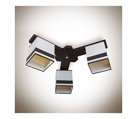 Light4home Csillár GRANADA 3xE27/60W/230V barna