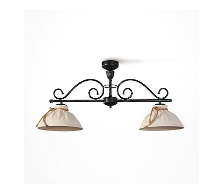 Light4home Csillár rúdon COUNTRY 2xE27/60W/230V