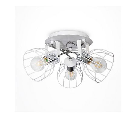 Light4home Spotlámpa AUSTIN 3xE27/60W/230V fekete
