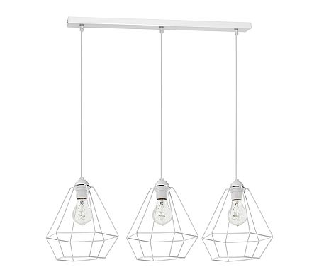 Luminex Csillár ALMA 3xE27/60W/230V fehér