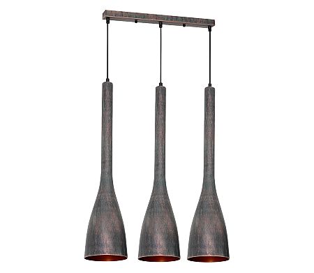 Luminex Csillár Alumi 2 3xE27/60W/230V
