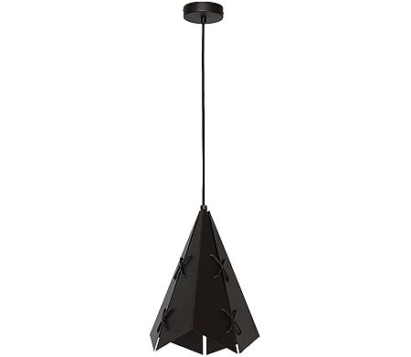 Luminex Csillár CONALL 1 1xE27/60W fekete