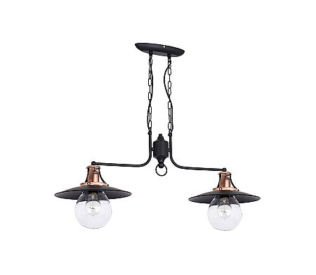 Luminex Csillár láncon CANCUN 1xE27/60W/230V