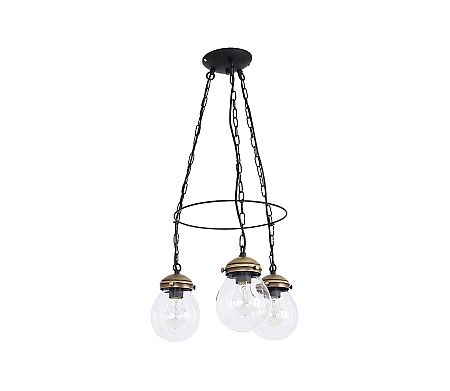 Luminex Csillár láncon FUERTE 3xE27/60W/230V