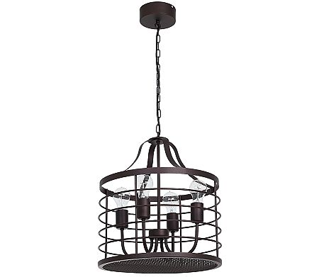 Luminex Csillár láncon SINGLE 6 4xE27/60W/230V