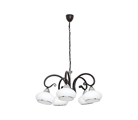 Luminex Csillár láncon WENUS 5xE27/60W/230V
