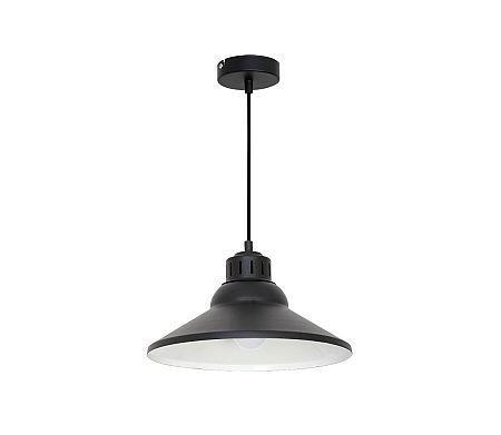 Luminex Csillár SINGLE 5 1xE27/60W/230V fekete