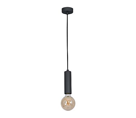 Luminex Csillár TUBES 1xE27/60W/230V fekete