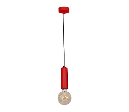 Luminex Csillár TUBES 1xE27/60W/230V piros