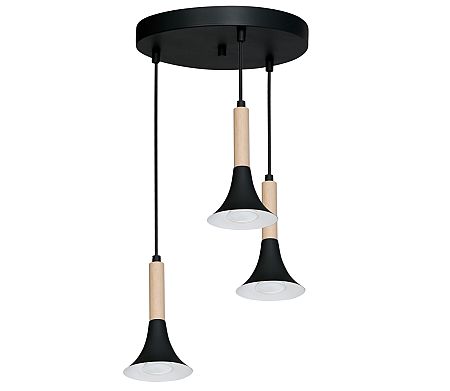 Luminex Csillár zsinóron GAIL 3xGU10/8W/230V