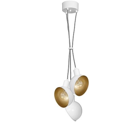 Luminex Csillár zsinóron GEORG 3xE27/60W/230V