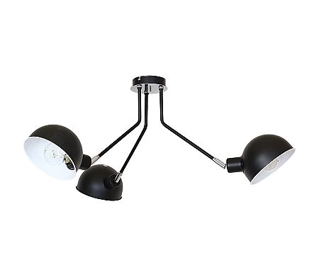 Luminex Fali lámpa DEVIN 1 1xE27/60W fekete