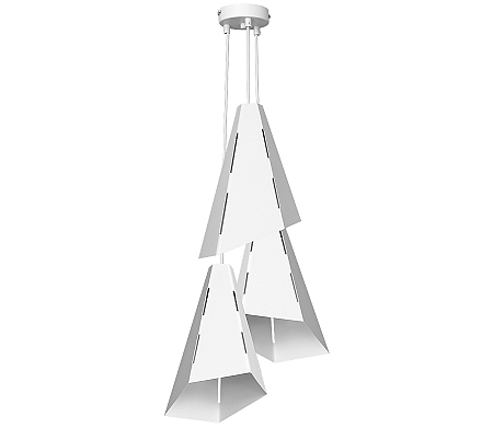 Luminex Függeszték ALPIN 3xE27/60W fehér
