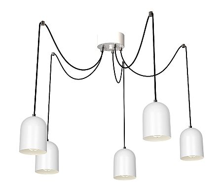 Luminex Függeszték BEVIN 5xE27/60W fehér