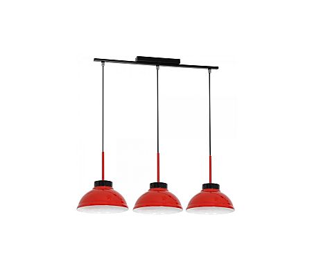 Luminex Függeszték FACTOR RED 3xE27/60W/230V