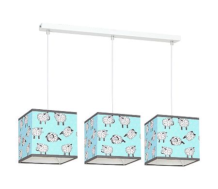 Luminex Gyerek csillár KID 3xE27/60W/230V