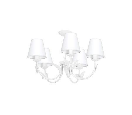 Luminex Gyermek csillár PILLANGÓ 3xE14/60W fehér