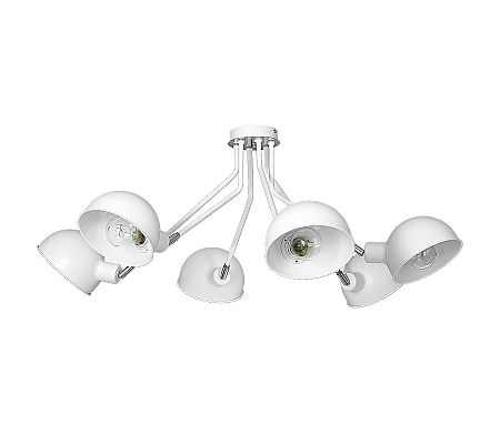 Luminex Mennyezeti lámpa DEVIN 6xE27/60W fehér
