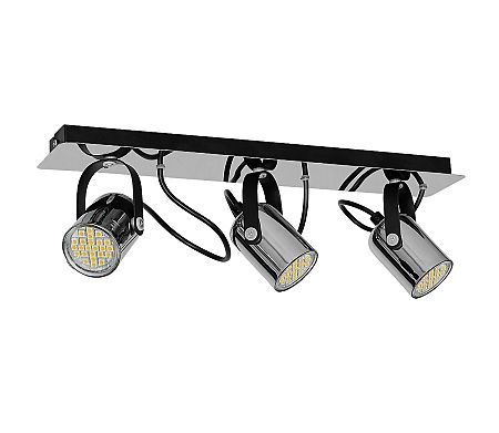 Luminex Spotlámpa MARK 3 3xGU10/40W króm