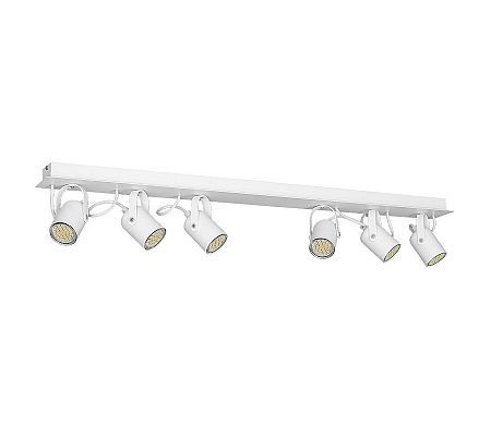 Luminex Spotlámpa MARK 6 6xGU10/40W fehér