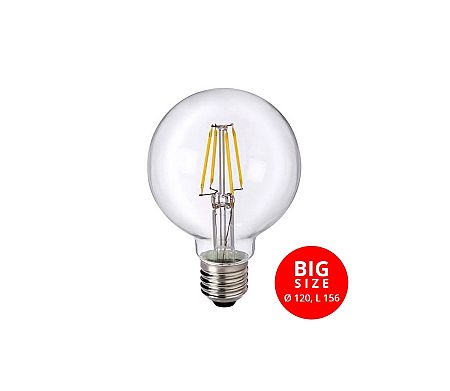 MAXLED LED Izzó E27/8W/230V 2700K