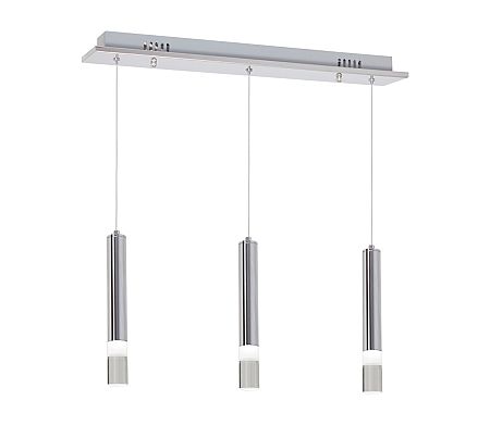 Milagro LED Csillár zsinóron ICE 3xLED/5W/230V