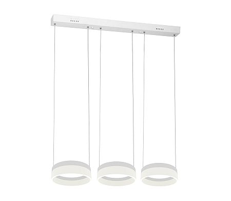 Milagro LED Csillár zsinóron RING 2xLED/12W/230V