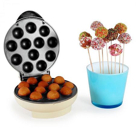 OneConcept Boogie Pop Cake Maker, 1300 W, krémszínű