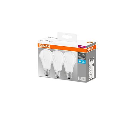 Osram KÉSZLET 3xLED Izzó E27/8,5W/230V