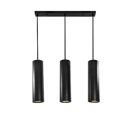 Polux Csillár LATI 1xGU10/8W/230V fekete