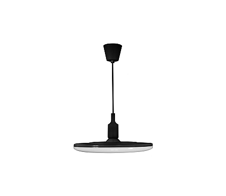 Polux LED Függeszték KIKI 1xE27/15W/230V fekete