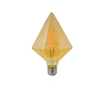 Polux LED izzó VINTAGE AMBER E27/4W/230V
