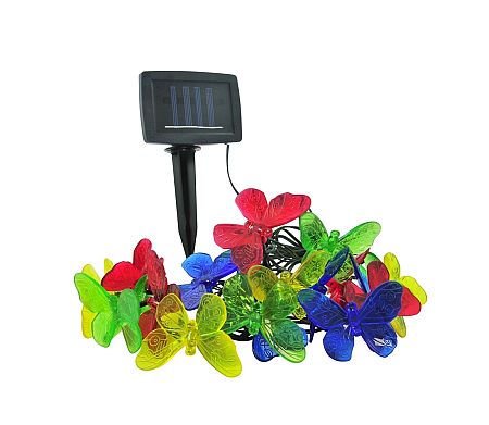 Polux LED Szolárlánc 10xLED/1,2V IP44