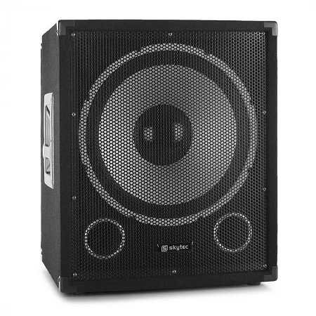 Skytec TX15A, aktív PA subwoofer, AUX