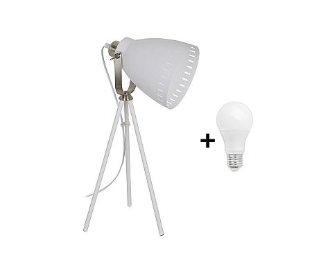 Solight LED Csillár 1xE27/10W/230V fekete 26,5cm