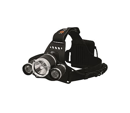 Solight LED fejlámpa 3x Cree chip/ 4xAA