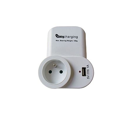 Solight USB töltő + konnektor